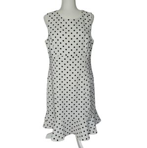 Nine West polka dot dress